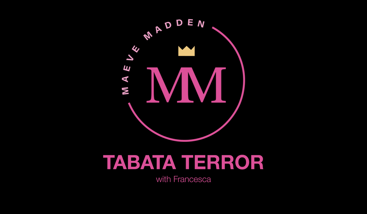 Tabata Terror with Francesa *TOTAL BODY* - 6th January
