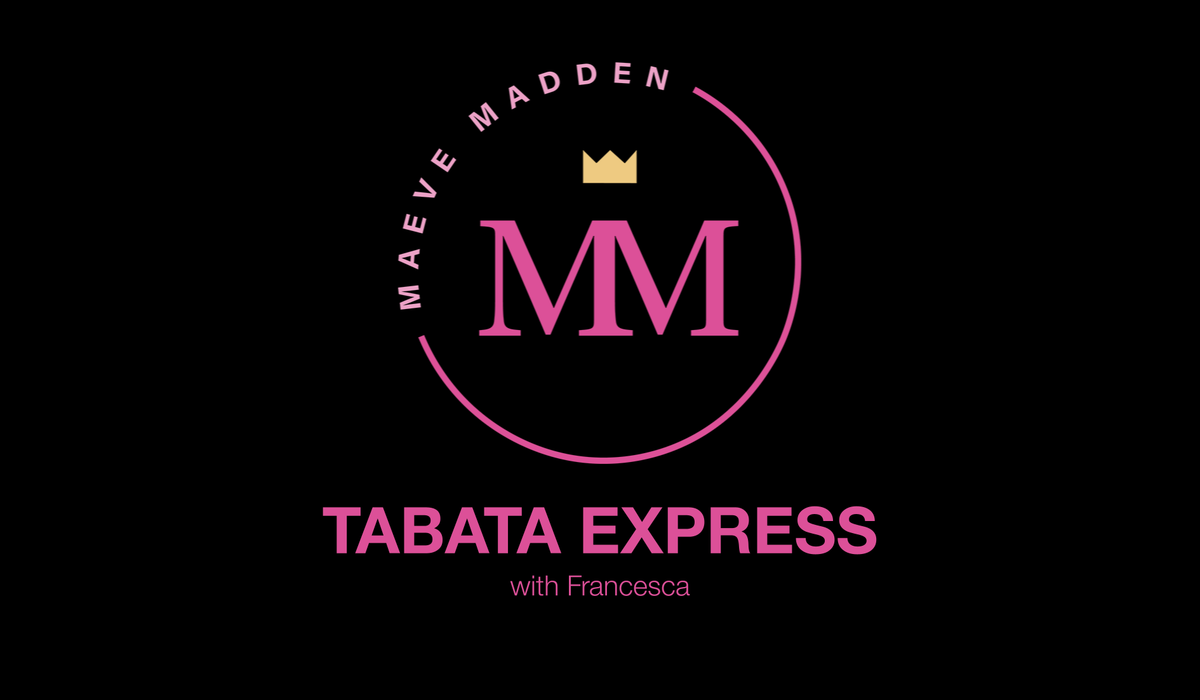 Week 1- Tabata Express with Francesca *TOTAL BODY* - 15th November